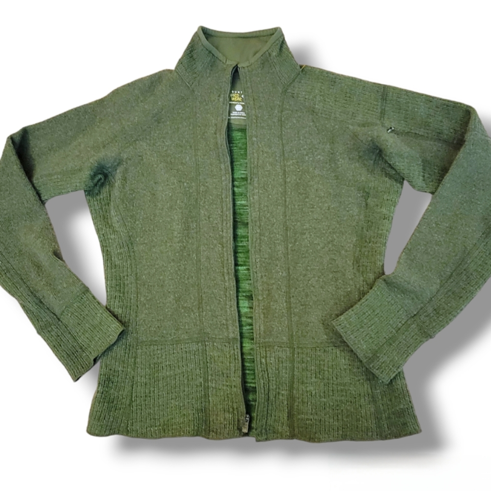 Mountain Hardwear wool zip up